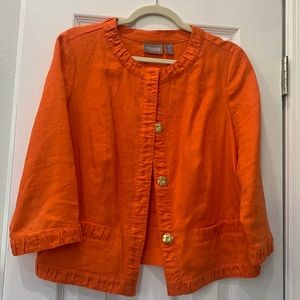 Chico’s linen blazer